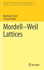 Mordell–Weil Lattices