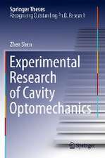 Experimental Research of Cavity Optomechanics