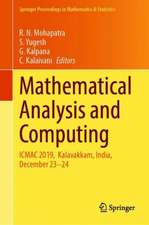 Mathematical Analysis and Computing