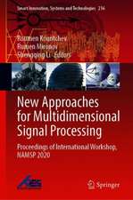 New Approaches for Multidimensional Signal Processing: Proceedings of International Workshop, NAMSP 2020