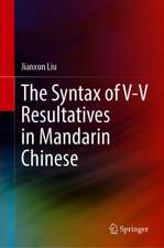 The Syntax of V-V Resultatives in Mandarin Chinese