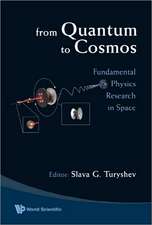 From Quantum to Cosmos: Fundamental Physics Research in Space