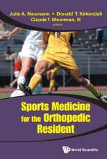 Sports Medicine for the Orthopedic Resident