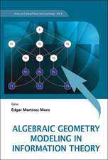 ALGEBRAIC GEOMETRY MODEL IN INFO THEORY