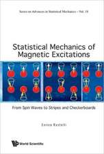 Statistical Mechanics of Magnetic Excitations