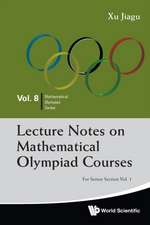 Lecture Notes on Mathematical Olympiad Courses