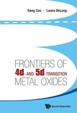 Frontiers of 4D- And 5d-Transition Metal Oxides