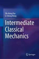 Intermediate Classical Mechanics