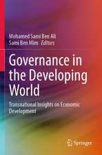 Governance in the Developing World: Transnational Insights on Economic Development