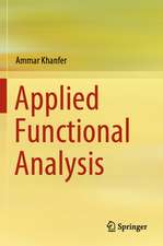 Applied Functional Analysis