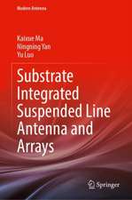 Substrate Integrated Suspended Line Antenna and Arrays