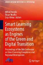 Smart Learning Ecosystems as Engines of the Green and Digital Transition: Proceedings of the 8th Conference on Smart Learning Ecosystems and Regional Development