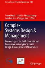 Complex Systems Design & Management