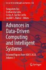 Advances in Data-Driven Computing and Intelligent Systems: Selected Papers from ADCIS 2023, Volume 2