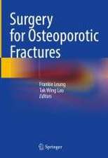 Surgery for Osteoporotic Fractures