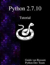 Python 2.7.10 Tutorial: An Introduction to Python