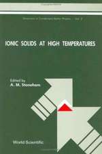 IONIC SOLIDS AT HIGH TEMPERATURES (V2)