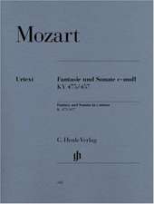 Mozart, Wolfgang Amadeus - Fantasie und Sonate c-moll KV 475/457