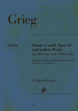 Sonate a-moll op. 36 und andere Werke