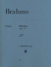 Brahms, Johannes - Balladen op. 10