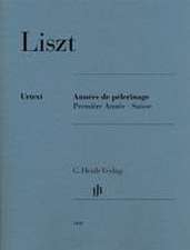 Liszt, Franz - Années de pèlerinage, Première Année - Suisse