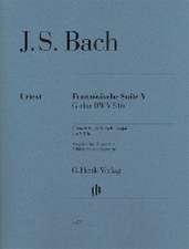 Johann Sebastian Bach - Französische Suite V G-dur BWV 816