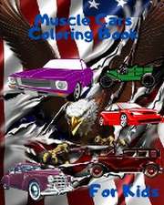 Muscle Cars Coloring Book