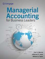 Managerial Accounting for Business Leaders