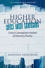 Higher Education for the People