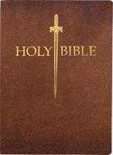 KJV Sword Bible, Large Print, Acorn Bonded Leather, Thumb Index