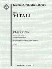 Ciaccona (Chaconne in G Minor) [Attributed] [Transcription]